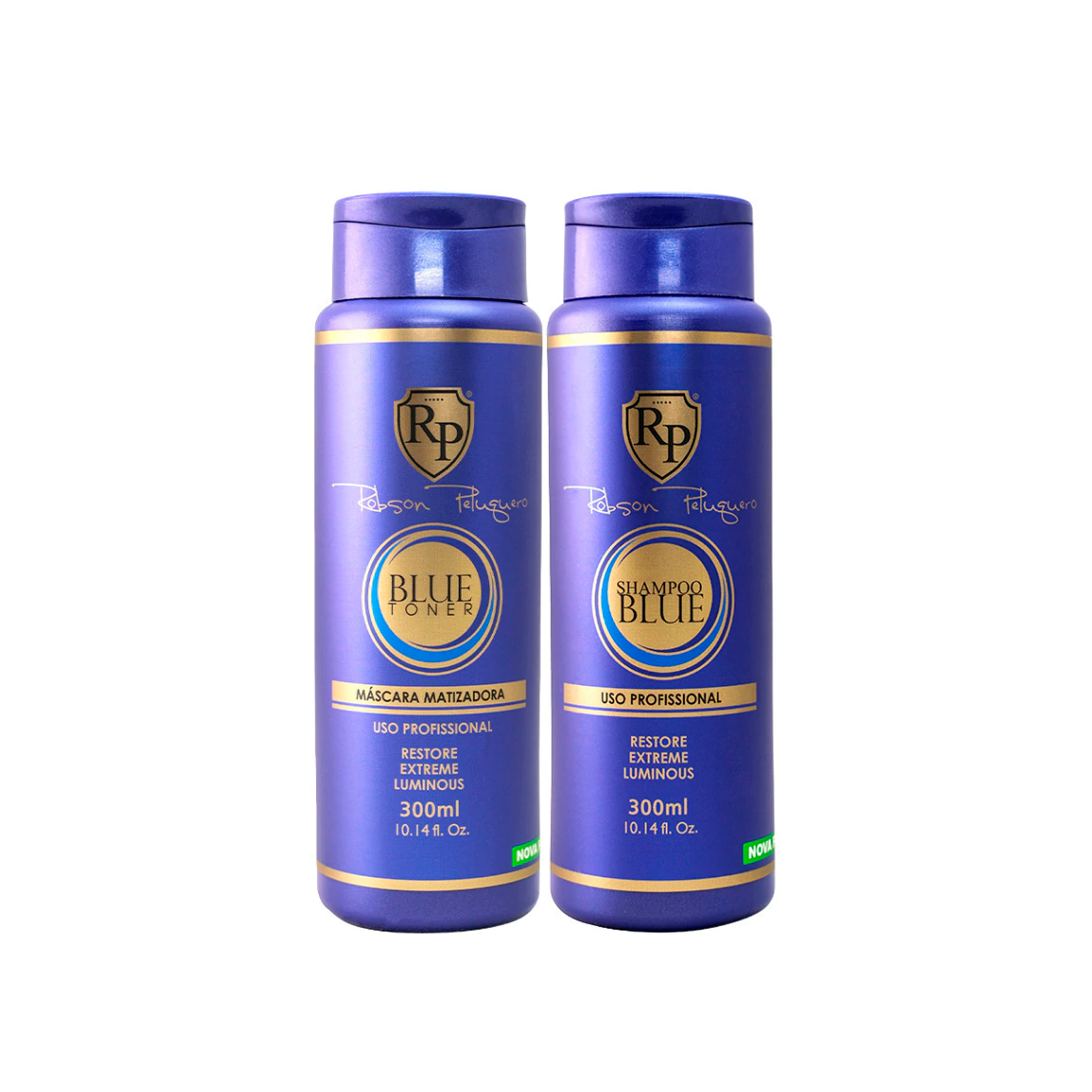Robson Peluquero Home Care Blue / Platinum Kit 2x300ml / 2x 10.1 Oz