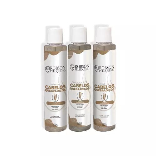 Robson Peluquero Home Care Brittle Hair Kit 3x300ml / 3x 10.1 Oz