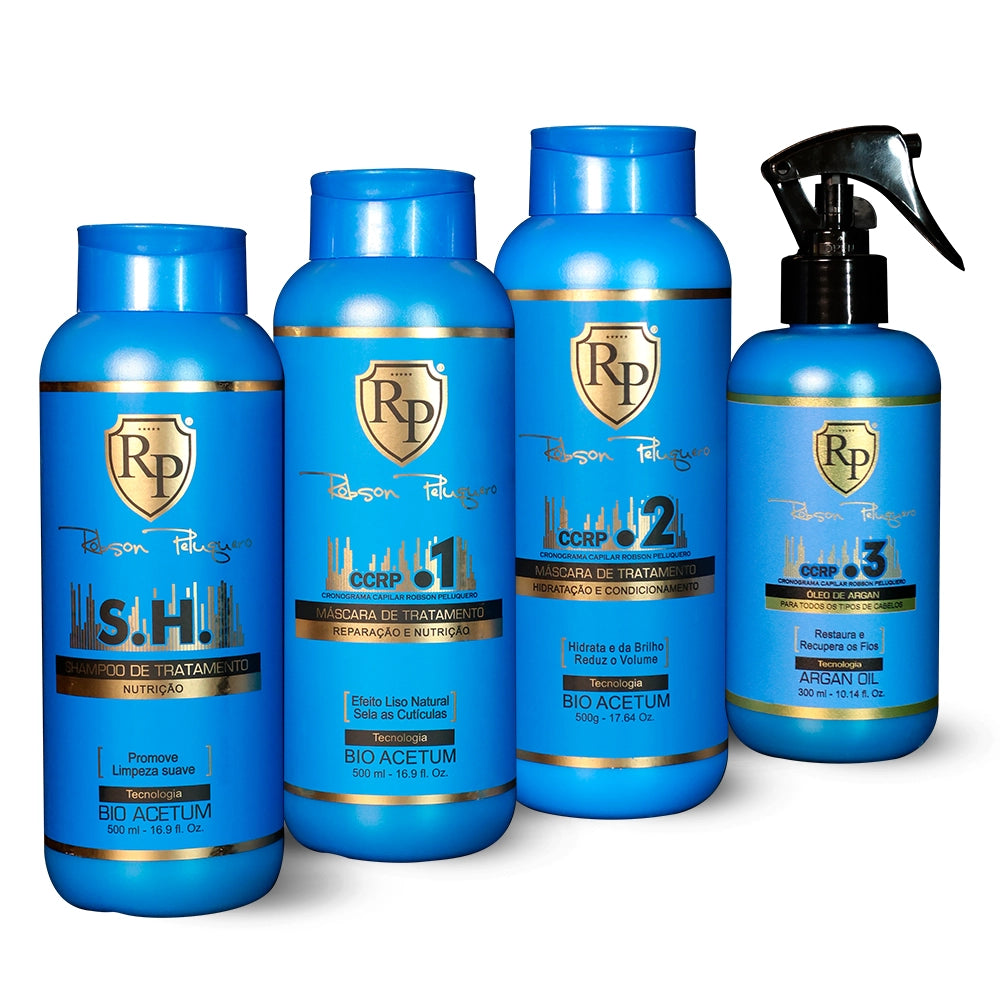 Robson Peluquero Ccrp Capillary Schedule Professional Treatment Kit