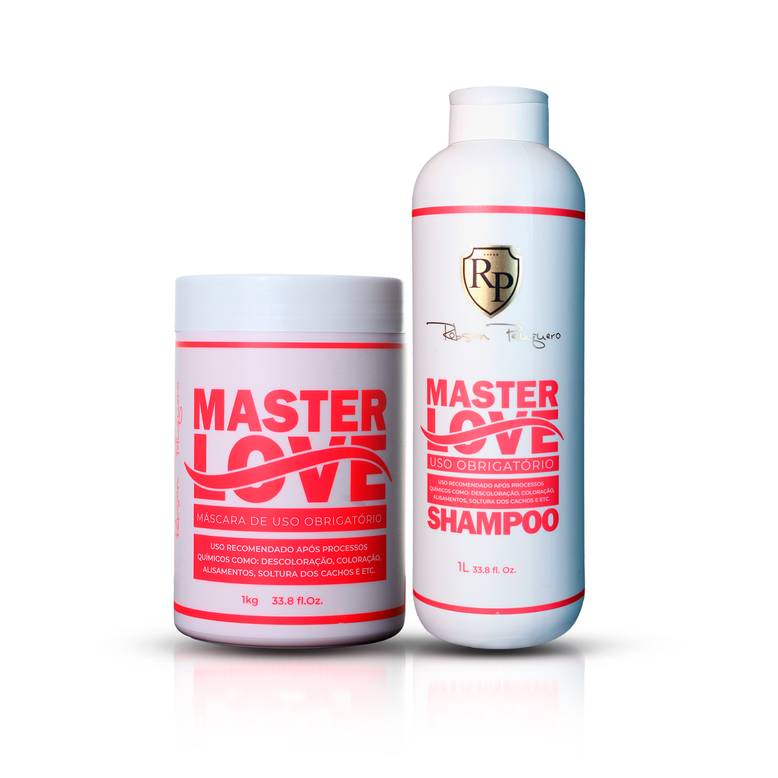 Robson Peluquero Master Love Shampoo and Mask Kit 2x 1 Litre / 32.8 Fl Oz