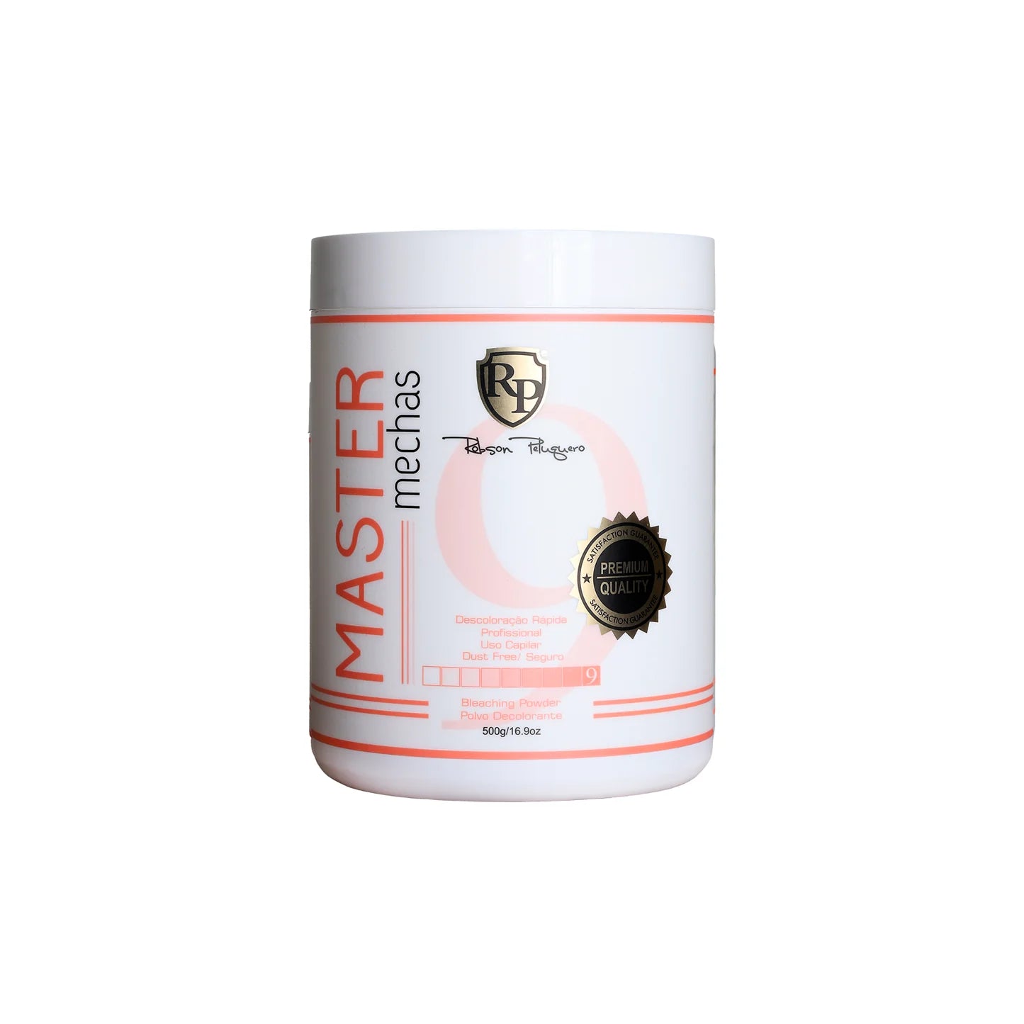 Kit Robson Peluquero Powder for Bleaching (Master Mechas) 500g / 17.6 Oz and Robson Peluquero Ox 10 900ml / 30.43 Oz