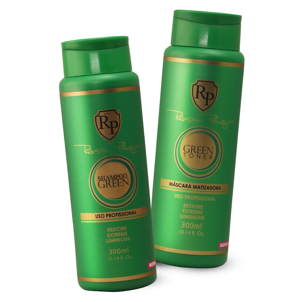 Robson Peluquero Home Care Green Kit 2x300ml / 10.1 Oz