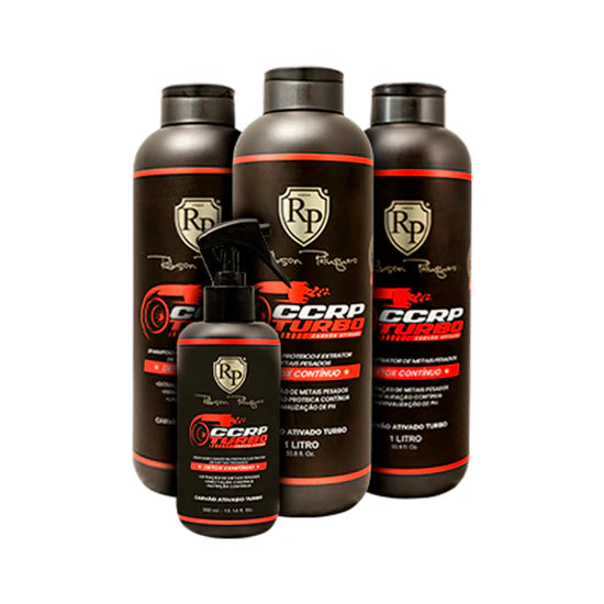 KIT CCRP ACTIVATED CHARCOAL TURBO 500ml - ROBSON PELUQUERO