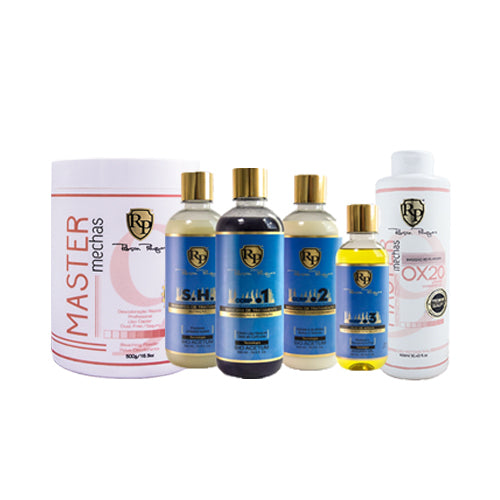 Kit Descoloration + Reconstrution by Robson Peluquero - Master Mechas / Ox 20 + CCRP Treatment Reconstrution